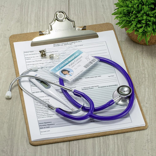 Portapapel o Tabla de Chequeo de madera con gancho carta