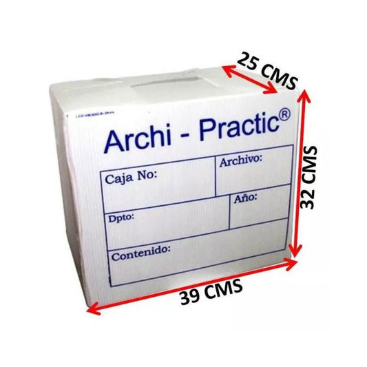 Archicomodo Caja Archivadora De Plástico x 2
