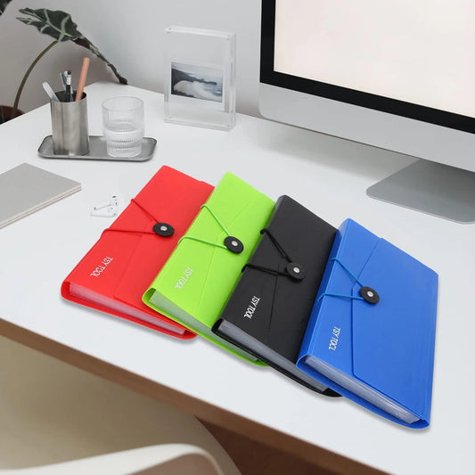 Archivadores Acordeon media (1/2) Oficio o giros Plásticos con 13 divisiones