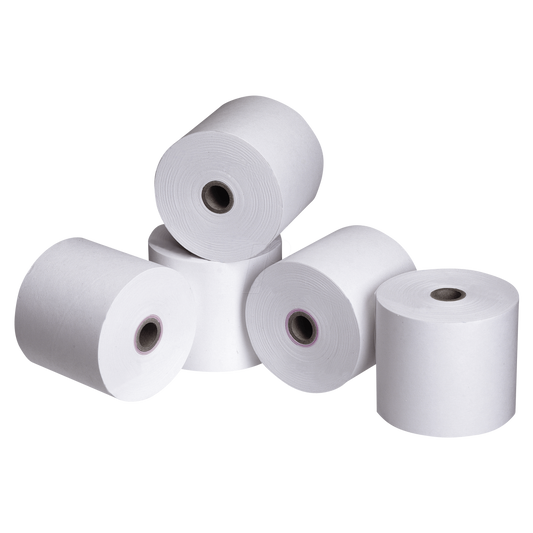 Rollo Papel Térmico 80x65 Impresora Fiscal Pack De 5 unds