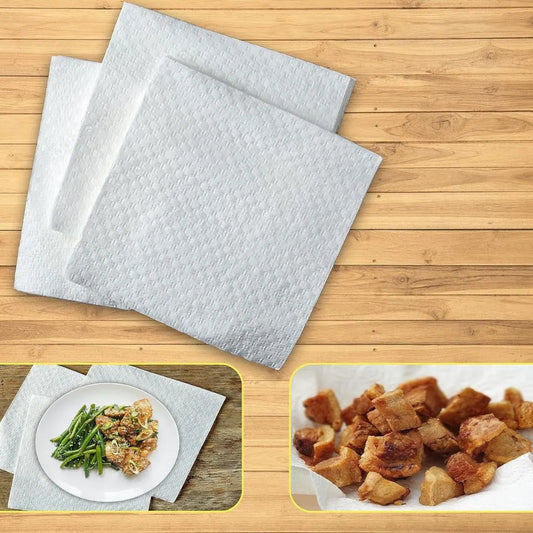 Servilletas Cuadradas Houselhold Napkins 120 x 2 capas x 12 paquetes