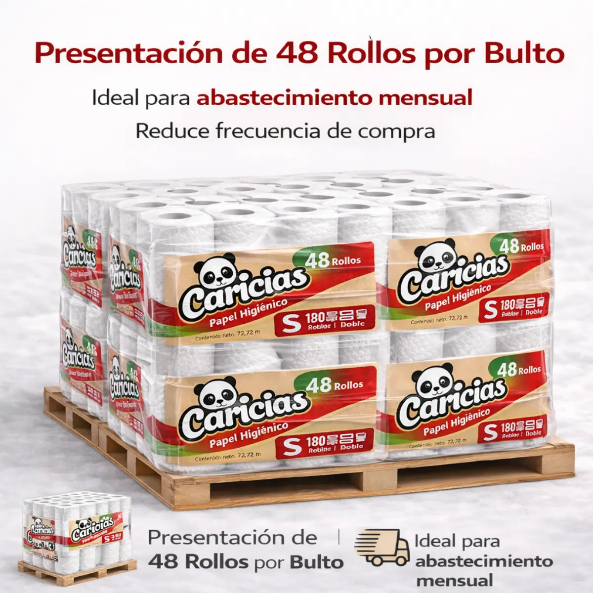 Almacenamiento de bultos Caricias 180 hojas en Venezuela en propacaaos.com