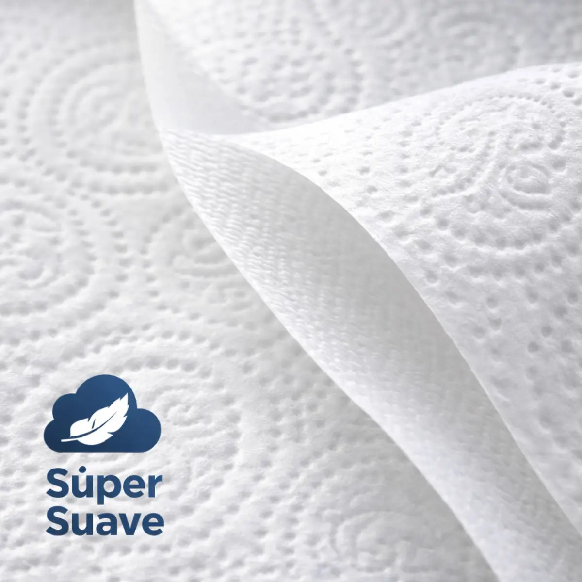 Detalle de suavidad Papel Higiénico Caricias 215 hojas en propacaaos.com.