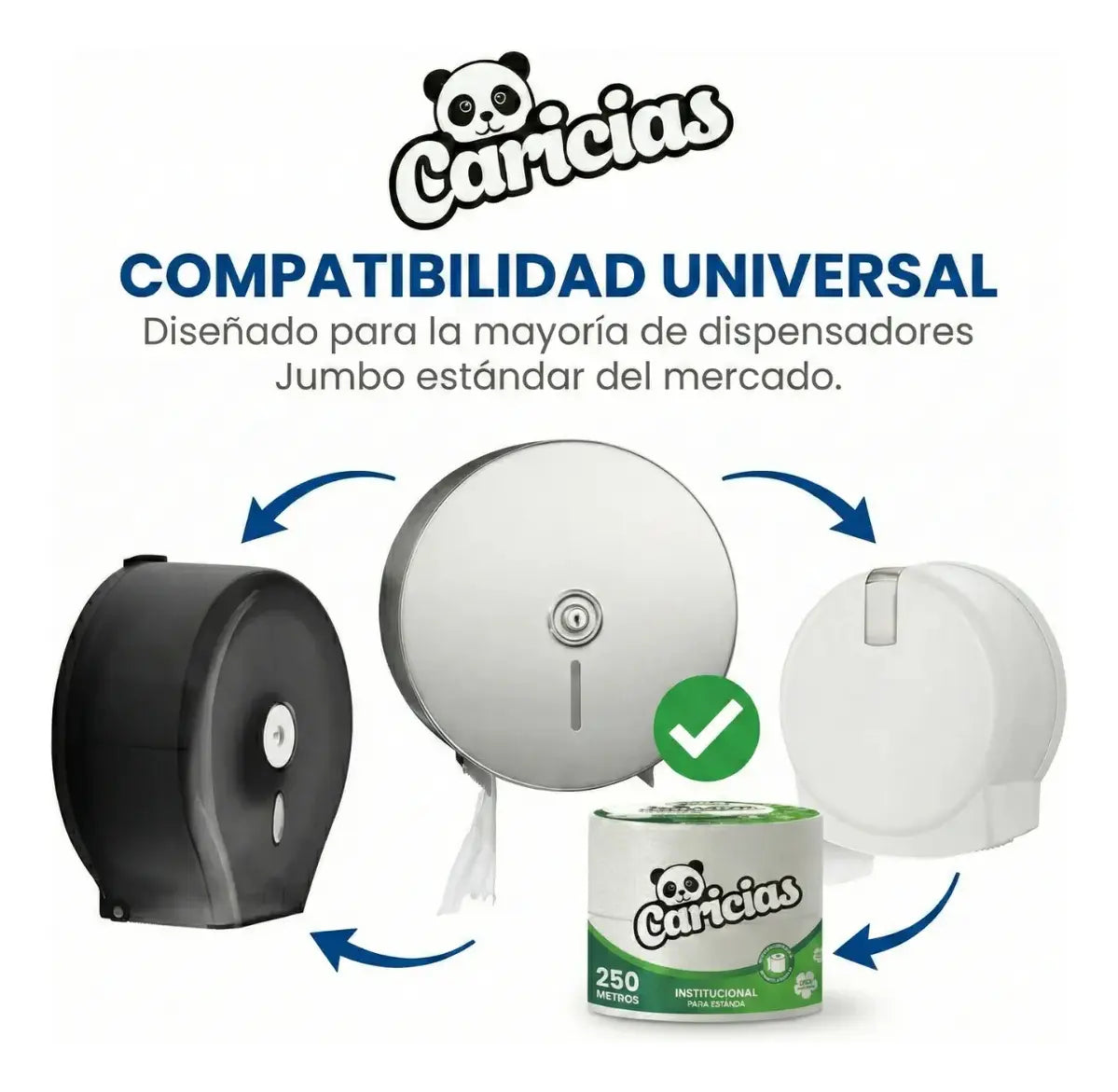  insumos de higiene premium Caricias en propacaaos.com