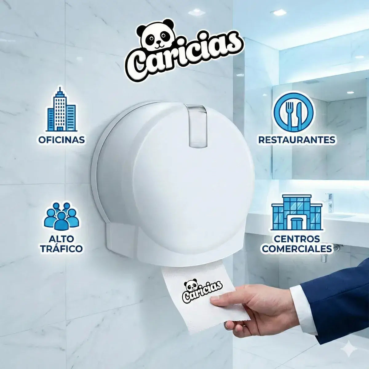 pack institucional de 4 rollos doble hoja para empresas en propacaaos.com