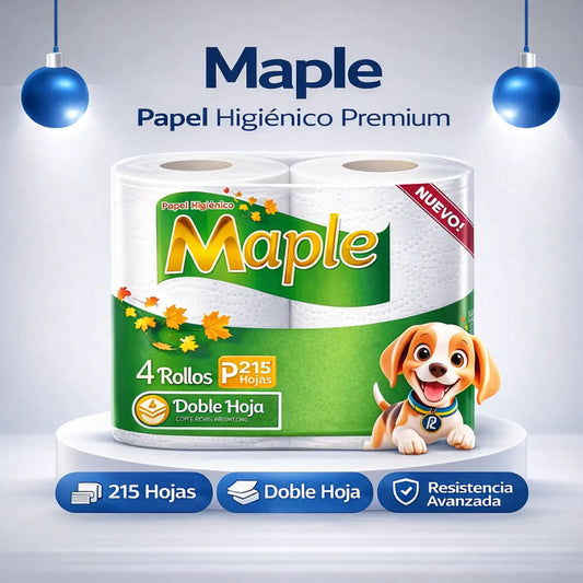 Bulto de Papel Higiénico Maple de 215 hojas en propacaaos.com.
