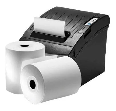 Rollo Papel Térmico 80x65 Impresora Fiscal Pack De 5 unds