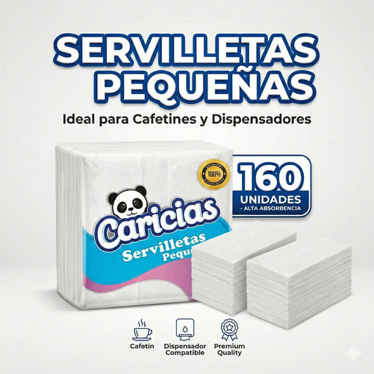 Foto de Servilletas Caricias Pequeñas 16 Paquetes X 160 en propacaaos.com