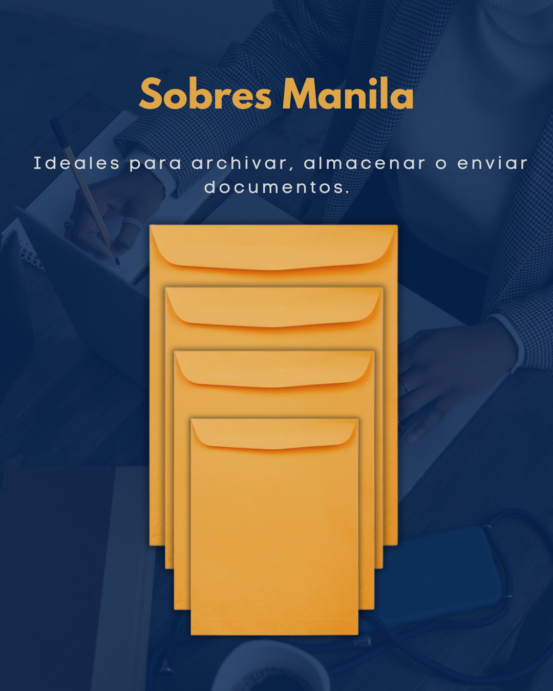 Sobres De Manila Tamaño Extra Oficio Paquete X 50 Unidades