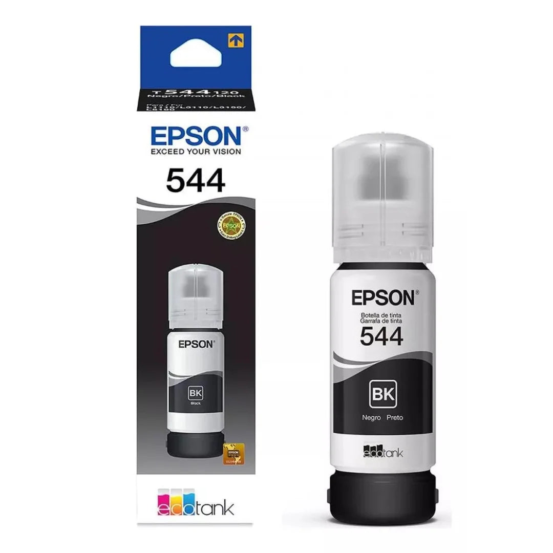 Tinta Epson 544 Para L3210 L3250 L3110 L3150 L1110 65 ML NEGRO