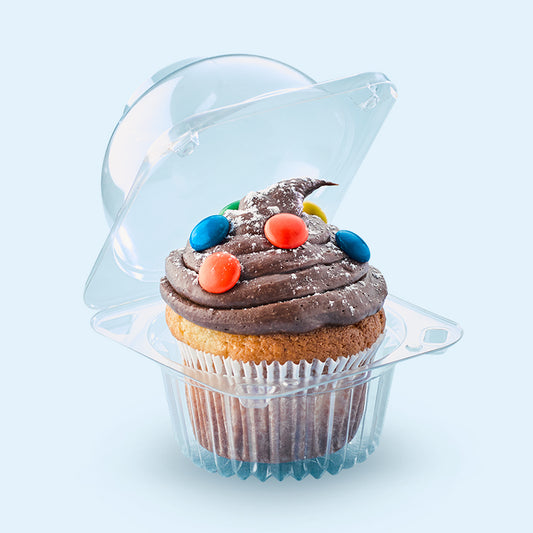 Envase Contenedor Cupcake 1 Porción Darnel pack x 50 unds